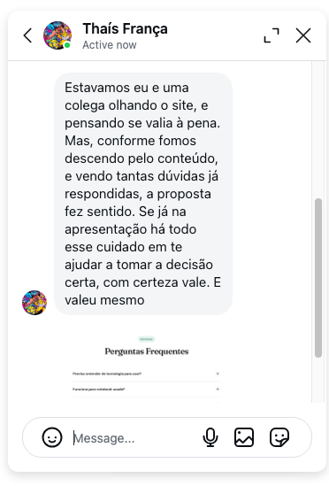 Depoimento de aluno 2